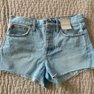Madewell Relaxed Denim Shorts